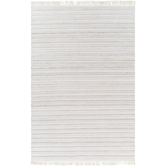 BoutiqueRugs Benek Contemporary Area Rug - Light Gray - 5' x 7'6"