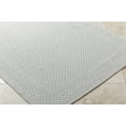 thumbnail image 1 of BoutiqueRugs Brinda Contemporary Area Rug - Outdoor Safe - Light Silver, Sterling Gray - 6'7" x 9', 1 of 6