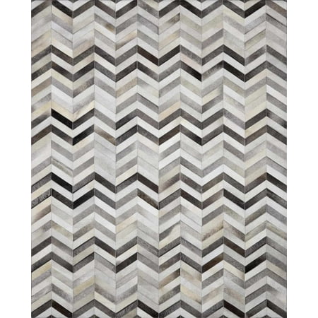 BoutiqueRugs Bristolville Contemporary Area Rug - Light Gray, Taupe, Gray - 5' x 8'