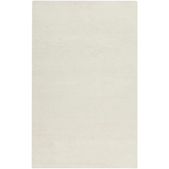 BoutiqueRugs Brockton Solid Beige Wool Area Rug - Beige - 5' x 8'