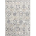 thumbnail image 1 of BoutiqueRugs Burnettsville Oriental Boho Vintage Area Rug - Farmhouse Traditional Patterned Carpet for Living Room, Bedroom - Blue, Beige, Cream, Navy. - 5'1" x 7'3", 1 of 11