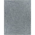 thumbnail image 1 of BoutiqueRugs Carbrook Traditional, Transitional Area Rug - Outdoor Safe - Denim, Charcoal, Cream - 5' x 7'6", 1 of 15
