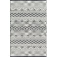 thumbnail image 1 of BoutiqueRugs Carly Contemporary Area Rug - Ivory, Black - 27" x 45", 1 of 6