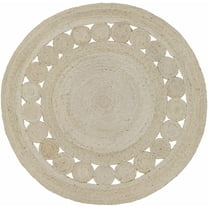 BoutiqueRugs Changewater Traditional, Transitional Area Rug - Beige - 5' Round