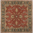 thumbnail image 1 of BoutiqueRugs Charlottesville Traditional Area Rug - Navy, Taupe, Dark Brown - 8' Square, 1 of 19