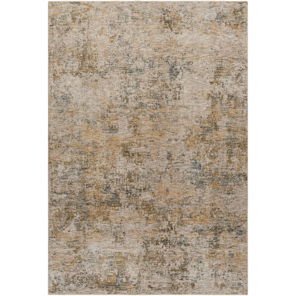 BoutiqueRugs Chas Contemporary Area Rug - Tan, Light Sage, Sage - 2' x 2'11"