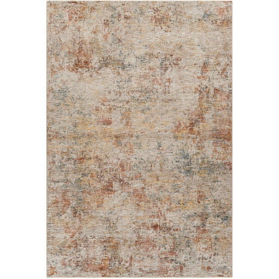 BoutiqueRugs Chas Contemporary Area Rug - Tan, Light Sage, Sage - 7'10" x 10'2"