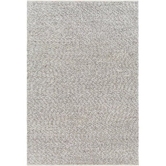 BoutiqueRugs Chole Contemporary Area Rug - Natural Gray, Dark Gray, Gray - 5' x 7'6"