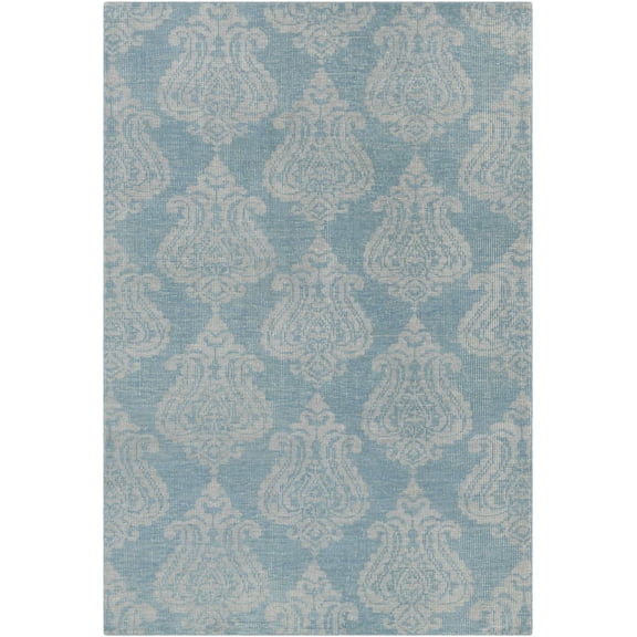 BoutiqueRugs Clarklake Traditional, Transitional Area Rug - Blue, Light Sage - 2' x 3'