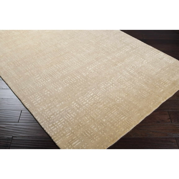 BoutiqueRugs Crossnore Farmhouse Area Rug - Beige, Mustard - 2' x 3'