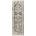 thumbnail image 1 of BoutiqueRugs Cyndi Traditional Runner Rug - Blue, Peach, Mustard - 2'10" x 8' Runner, 1 of 11
