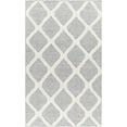 thumbnail image 1 of BoutiqueRugs Della Contemporary Area Rug - Ivory, Medium Gray, Black - 27" x 45", 1 of 9