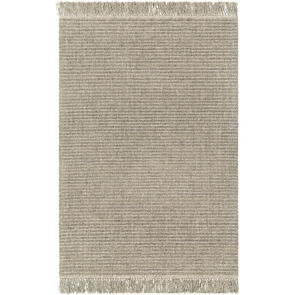 BoutiqueRugs Desma Traditional, Transitional Area Rug - Light Gray, Medium Gray, Dark Red - 2' x 3'