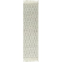 Boutique Rugs Diata Traditional, Transitional Runner Rug - Ivory, Black - 2' x 5' Runner