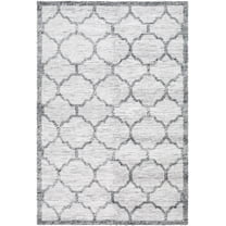 BoutiqueRugs Dido Traditional Area Rug - Ivory, Light Slate, Black - 2' x 3'