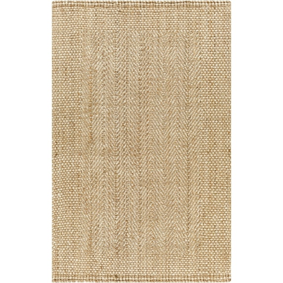 BoutiqueRugs Dinah Traditional, Transitional Area Rug - Peach, Tan - 6' x 9'
