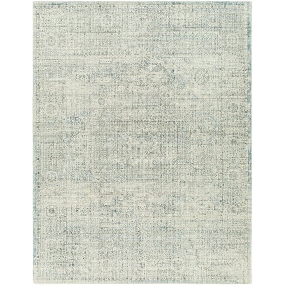 BoutiqueRugs Ditza Farmhouse Area Rug - Light Gray, Dark Gray, Neutral - 2' x 3'