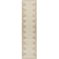 thumbnail image 1 of BoutiqueRugs Djugun Bohemian, Transitional Runner Rug - Outdoor Safe - Beige, Dark Brown, Medium Gray - 2'7" x 10' Runner, 1 of 19