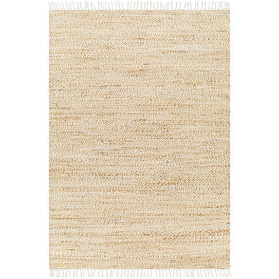 BoutiqueRugs Doris Traditional, Transitional Area Rug - Light Peach, Faded Driftwood, Dark Brown - 9' x 12'