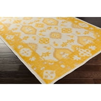 BoutiqueRugs Drytown Traditional Area Rug - Burnt Orange, Orange, Mustard - 5'6" x 8'6"