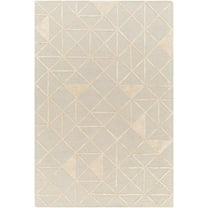 BoutiqueRugs Dyani Contemporary Area Rug - Pale Blue, Peach - 2' x 3'