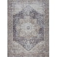 thumbnail image 1 of BoutiqueRugs Edan Traditional Medallion Area Rug - Machine Washable - Beige, Light Brown, Navy - 7'10" x 10'2", 1 of 14
