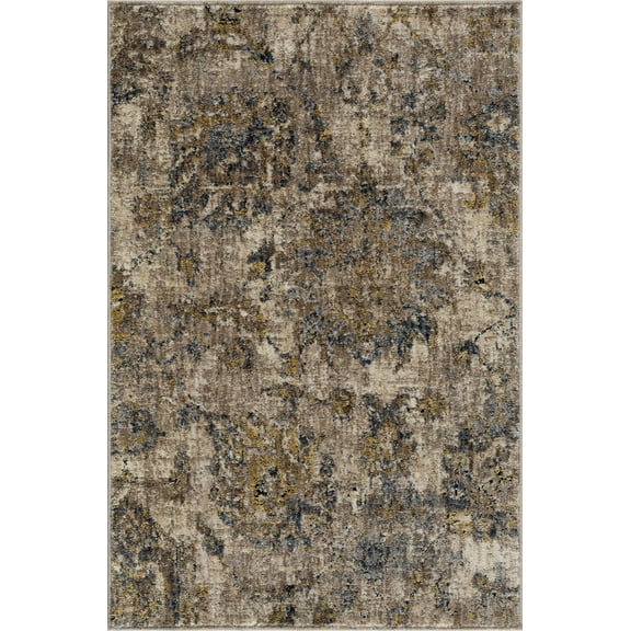 BoutiqueRugs Edenfield Traditional Area Rug - Teal, Pale Blue, Mustard - 10' x 13'11"