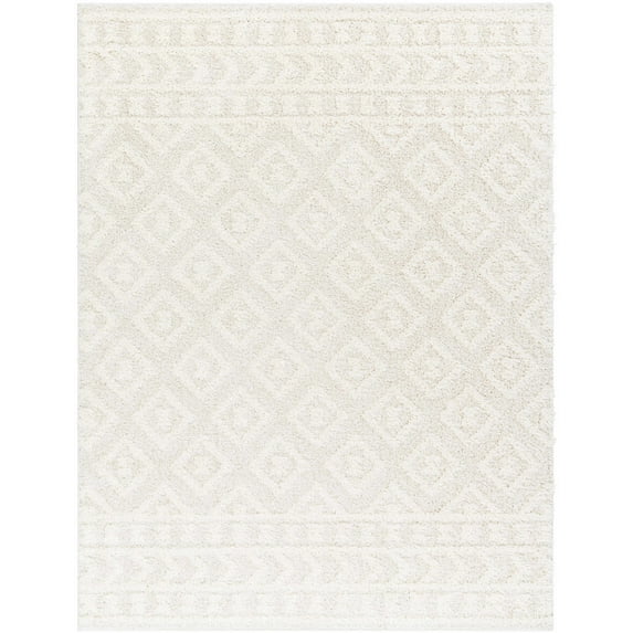 BoutiqueRugs Eivin Contemporary Area Rug - Cream - 2' x 3'