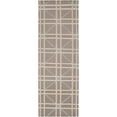 thumbnail image 1 of BoutiqueRugs Emden Contemporary Runner Rug - Mustard, Ice Blue, Gray - 2'6" x 8' Runner, 1 of 5
