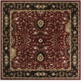 thumbnail image 1 of BoutiqueRugs Encinitas Traditional Area Rug - Burgundy, Black, Olive - 6' Square, 1 of 18