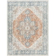 thumbnail image 1 of BoutiqueRugs Ezri Traditional Area Rug - Machine Washable - Gray, Medium Gray, Dark Red - 2' x 3', 1 of 7