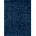 thumbnail image 1 of BoutiqueRugs Faina Dark Blue Washable Shag Area Rug - Machine Washable - Navy - 5'3" x 7', 1 of 19