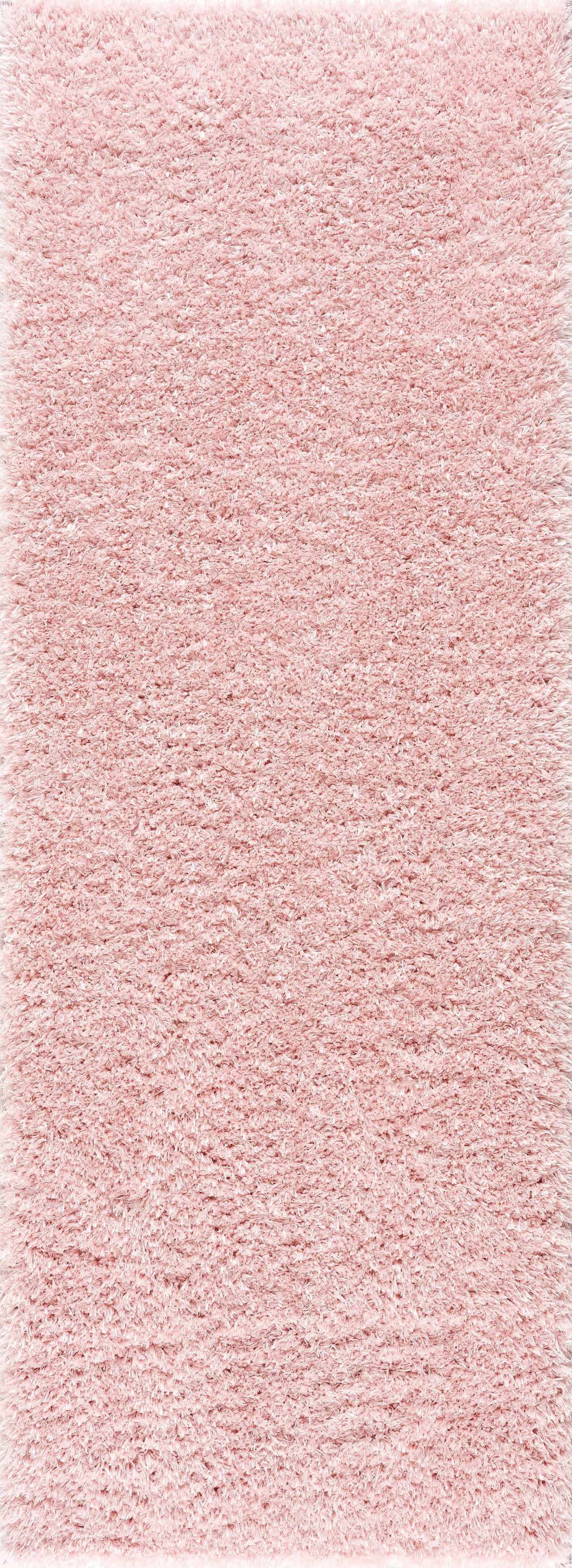 Boutique Rugs Faina Pink Washable Shag Runner Rug - Machine Washable ...