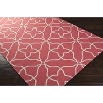 BoutiqueRugs Fiskdale Contemporary Area Rug - Pink, Light Sage - 8' x 11'