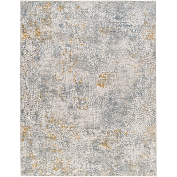 Boutique Rugs Fleur Contemporary Area Rug - Natural Gray, Nutmeg, Neutral - 2' x 2'11"