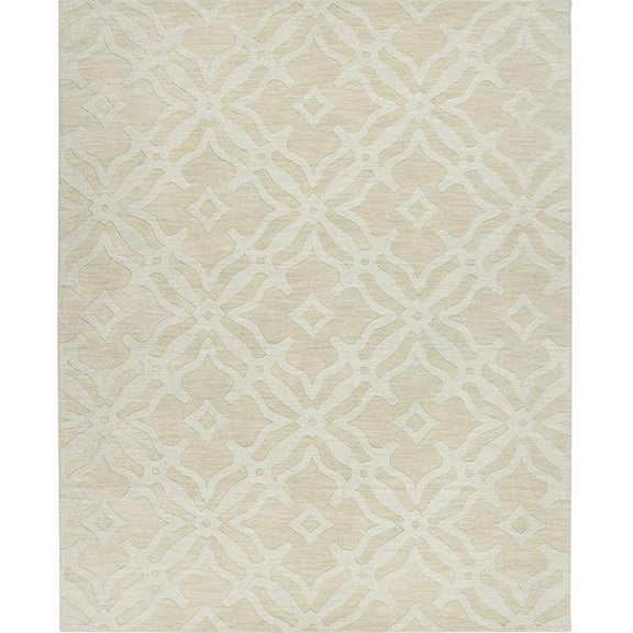 BoutiqueRugs Fyffe Contemporary Area Rug - Ivory - 2' x 3'