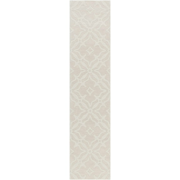 Boutique Rugs Fyffe Contemporary Runner Rug - Ivory - 2'3" x 14' Runner