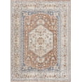 thumbnail image 1 of BoutiqueRugs Gael Farmhouse Area Rug - Machine Washable - Dark Orange, Dark Red - 2'2" x 3'9", 1 of 17