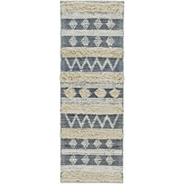Boutique Rugs Gaius Farmhouse Runner Rug - Light Gray - 2'6" x 8' Runner