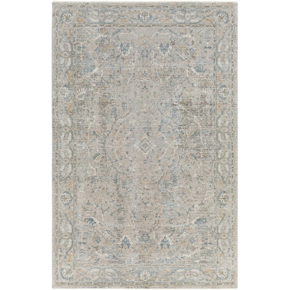 BoutiqueRugs Glengarry Traditional Area Rug - LightBeige, Taupe, DustySage - 2' x 2'11"