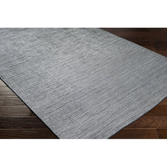 BoutiqueRugs Glenvale Contemporary Area Rug - Charcoal, Light Slate, Medium Gray - 8'10" x 12'