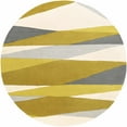 thumbnail image 1 of BoutiqueRugs Goodsprings Contemporary Area Rug - Ivory, Tan, Gray - 8' Round, 1 of 15