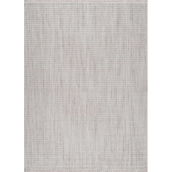 Boutique Rugs Gowan Modern Solid Colour Area Rug - Minimalist Contemporary Carpet for Living Room, Bedroom, Dining Room - Cream, Beige, Gray - 3'10" x 5'7"