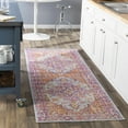 thumbnail image 1 of BoutiqueRugs Grelton Traditional Runner Rug - Lavender, Purple, Sage - 3'2" x 8'2" Runner, 1 of 14