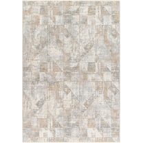 Boutique Rugs Halia Contemporary Area Rug - Light Gray, Multi Brown, Cloud Gray - 10' x 13'11"