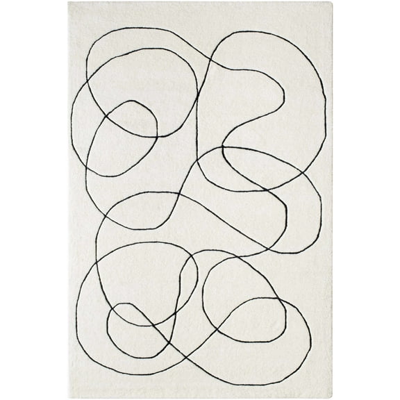 BoutiqueRugs Harta Farmhouse Area Rug - Rose Cream - 8' x 10'