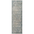 thumbnail image 1 of BoutiqueRugs Hartsel Traditional Runner Rug - Gray, Teal, Navy - 3'3" x 9'10" Runner, 1 of 10