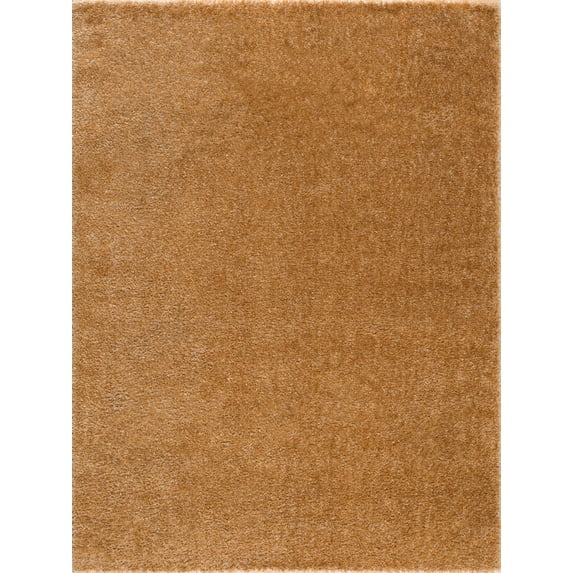 BoutiqueRugs Heavenly Contemporary Area Rug - Dark Gold - 7'10" x 10'