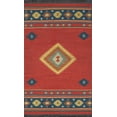 thumbnail image 1 of BoutiqueRugs Hedon Bohemian Southwestern Colorful Area Rug - Tribal Diamond Boho Carpet for Living Room, Bedroom, Dining Room - Red, Blue, Green - 8' x 11', 1 of 10