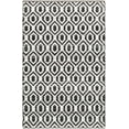 thumbnail image 1 of BoutiqueRugs Helmi Contemporary Area Rug - Rose Cream, Dark Purple, Dark Gray - 27" x 45", 1 of 8